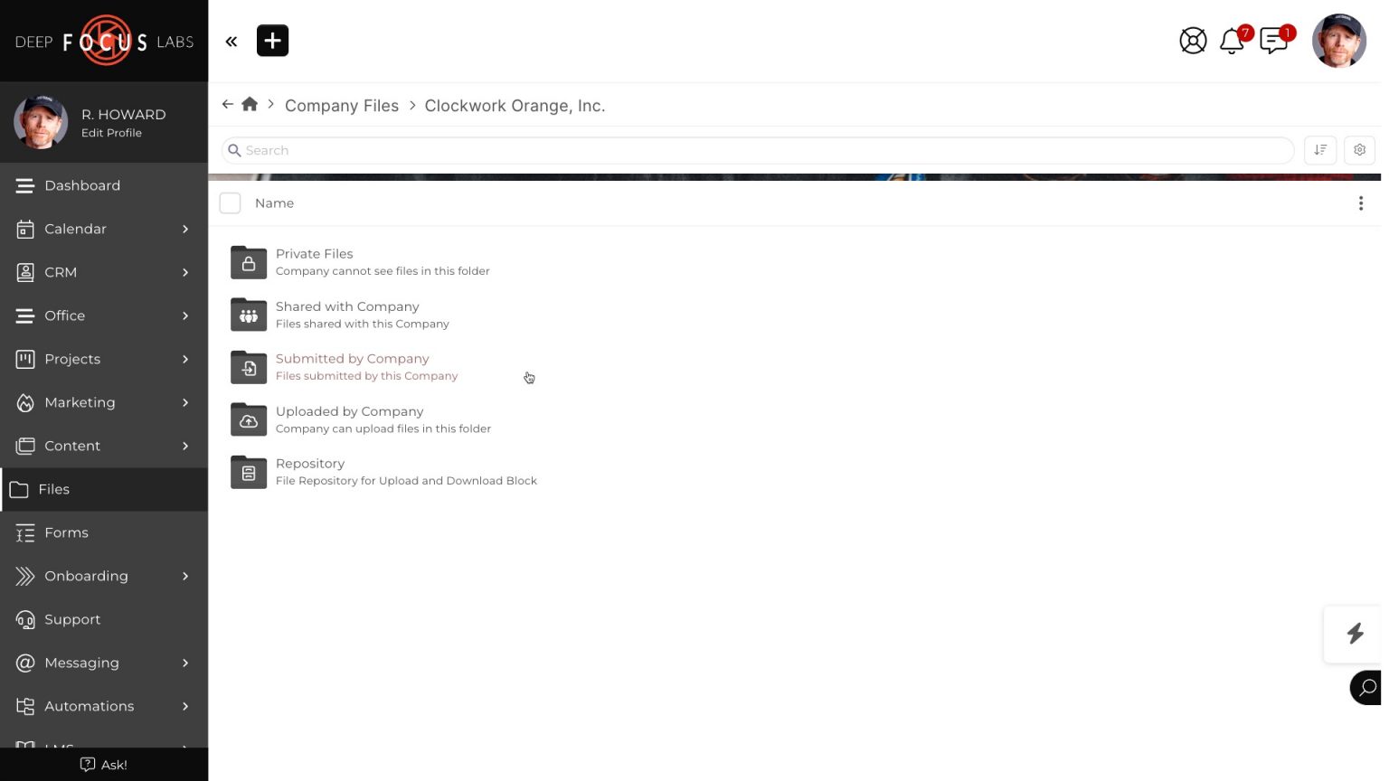 Secure Client File & Document Sharing Portal : SuiteDash :: Share ...